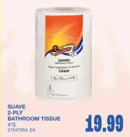 Wholesale Club Suave 2-ply bathroom tissue offer