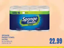 Wholesale Club Sponge paper towel ultra offer