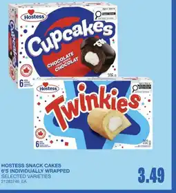 Wholesale Club Hostess snack cakes 6's individually wrapped offer