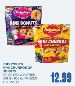 Wholesale Club Pudgyboys mini churros or donuts offer
