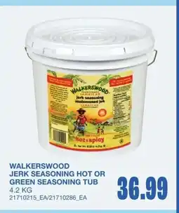 Wholesale Club Walkerswood jerk seasoning hot or green seasoning tub offer