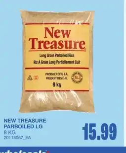 Wholesale Club New treasure parboiled lg offer