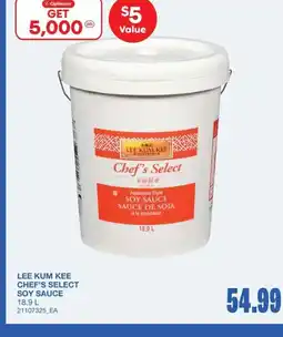 Wholesale Club Lee kum kee chef's select soy sauce offer