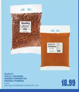 Wholesale Club Quality chilly crushed, ginger powder or paprika powder offer