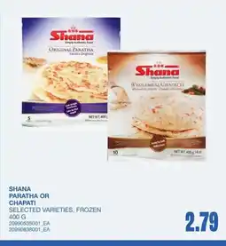 Wholesale Club Shana paratha or chapati offer