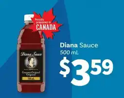 Wholesale Club Diana Sauce offer