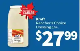 Wholesale Club Kraft Rancher's Choice Dressing offer