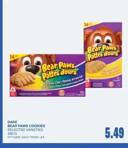 Wholesale Club Dare bear paws cookies offer