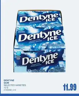 Wholesale Club Dentyne gum offer