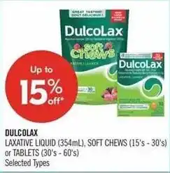 Shoppers Drug Mart Dulcolax offer