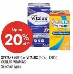 Shoppers Drug Mart Systane offer