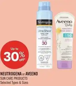 Shoppers Drug Mart Neutrogena or aveeno offer