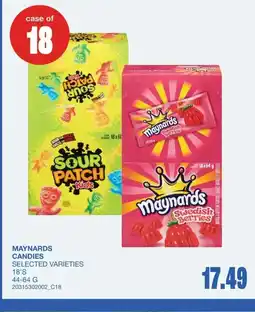 Wholesale Club Maynards candies offer