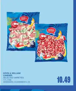 Wholesale Club Kevin & william candies offer