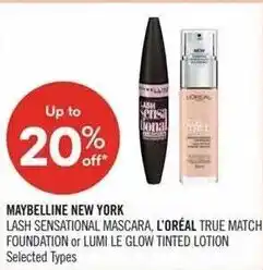 Shoppers Drug Mart Maybelline new york offer