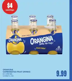 Wholesale Club Orangina carbonated fruit drinks offer