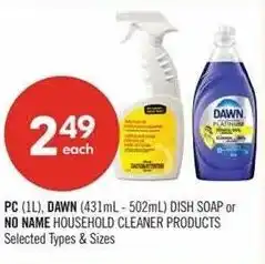 Shoppers Drug Mart Pc, dawn, or no name offer