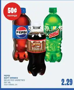 Wholesale Club Pepsi soft drinks offer