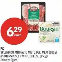 Shoppers Drug Mart Pc splendido antipasto misto deli meat offer