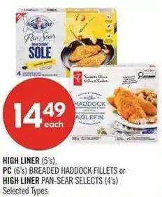 Shoppers Drug Mart High liner, pc or high liner offer