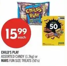 Shoppers Drug Mart Child's play or mar offer