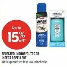 Shoppers Drug Mart Selected indoor/outdoor insect repellent offer