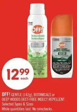 Shoppers Drug Mart Off!, botanicals or deep offer
