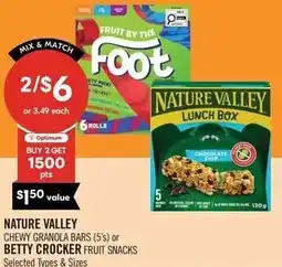 Shoppers Drug Mart Nature valley or betty crocker offer