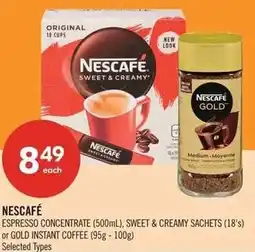 Shoppers Drug Mart Nescafé offer