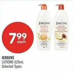 Shoppers Drug Mart Jergens offer