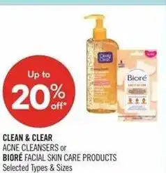 Shoppers Drug Mart Clean & clear or bioré offer