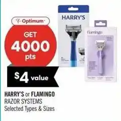 Shoppers Drug Mart Harry's or flamingo offer
