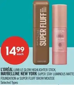 Shoppers Drug Mart L'oréal or maybelline new york offer