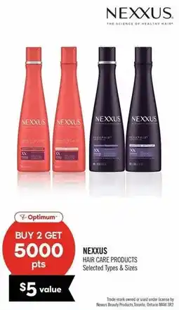 Shoppers Drug Mart Nexxus offer