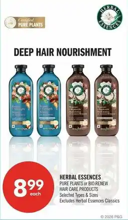 Shoppers Drug Mart Herbal essences offer