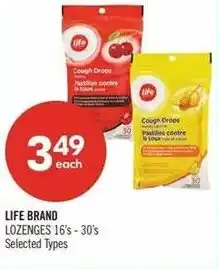 Shoppers Drug Mart Life brand offer