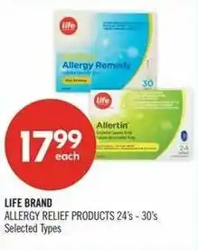 Shoppers Drug Mart Life brand offer