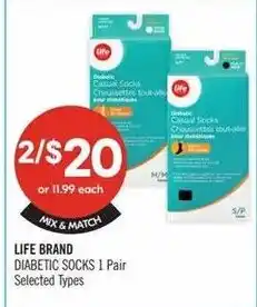 Shoppers Drug Mart Life brand offer