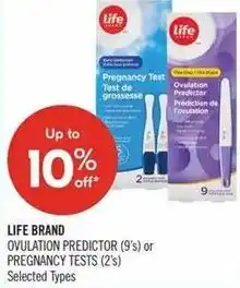 Shoppers Drug Mart Life brand offer
