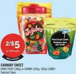 Shoppers Drug Mart Carnaby sweet offer