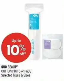 Shoppers Drug Mart Quo beauty offer