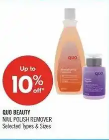 Shoppers Drug Mart Quo beauty offer