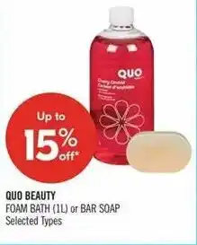 Shoppers Drug Mart QUO BEAUTY offer