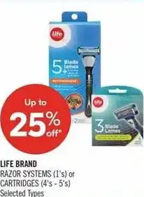 Shoppers Drug Mart Life brand offer