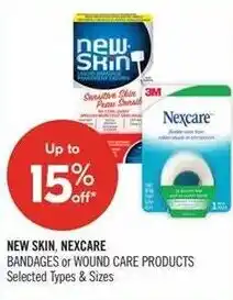 Shoppers Drug Mart NEW SKIN, NEXCARE offer