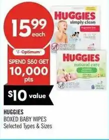 Shoppers Drug Mart Huggies offer