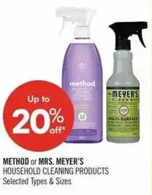 Shoppers Drug Mart Method or mrs. meyer's offer