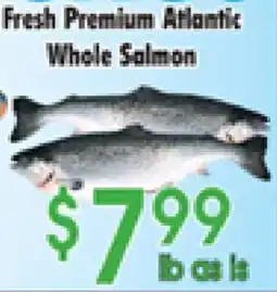 Danforth Food Market Fresh Premium Atlantic Whole Salmon offer