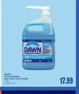 Wholesale Club Dawn professional dish soap with pump offer