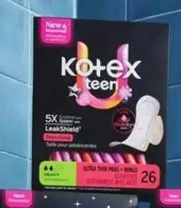 Walmart KoteTeen pads 26-pack offer
